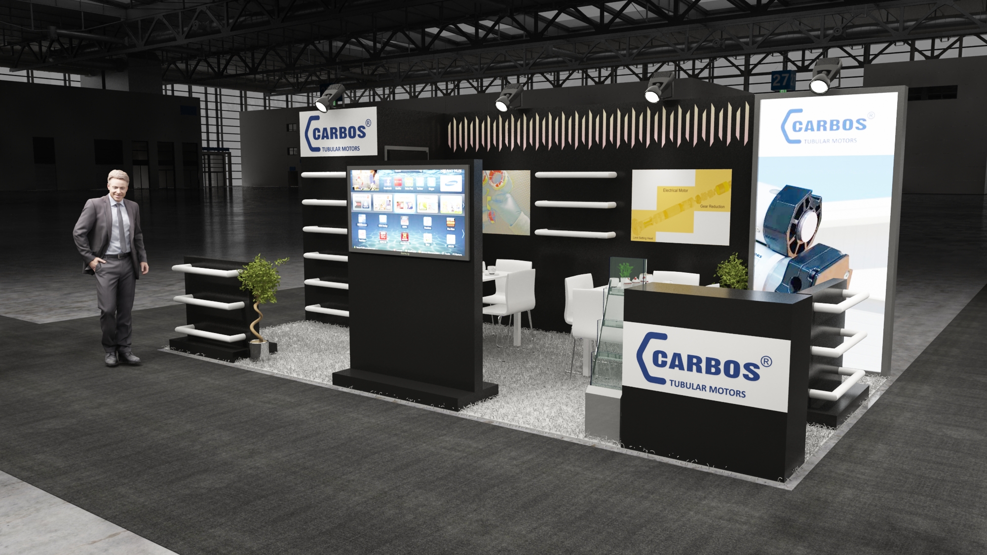 10×20 Exhibit Booth Rental 10-2004