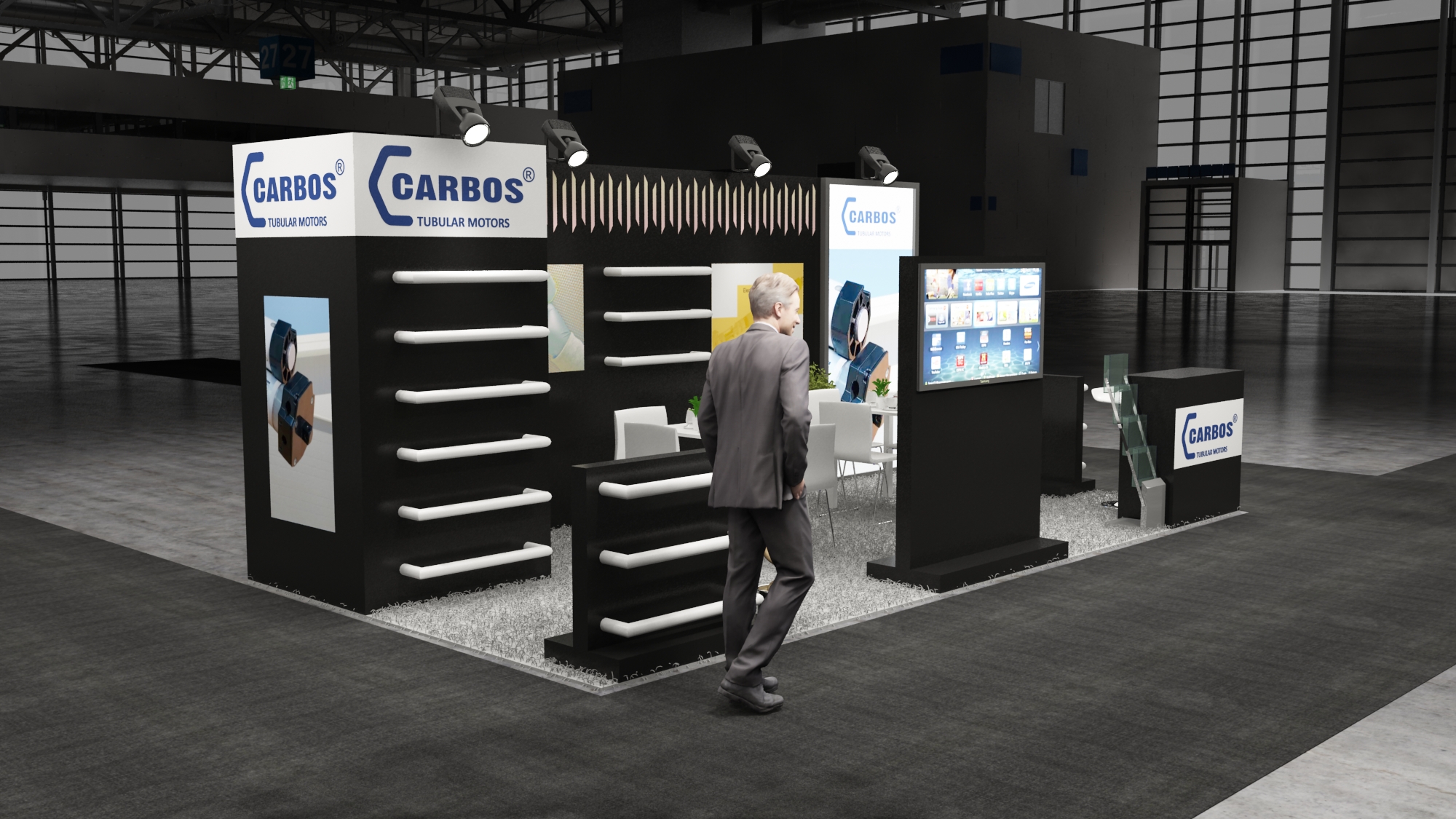 10×20 Exhibit Booth Rental 10-2004
