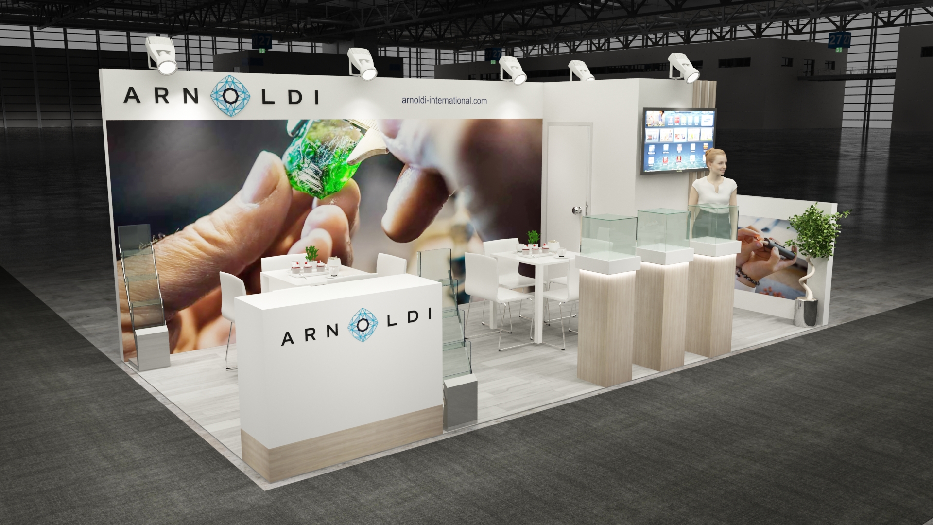 10×20 Exhibit Booth Rental 10-2003