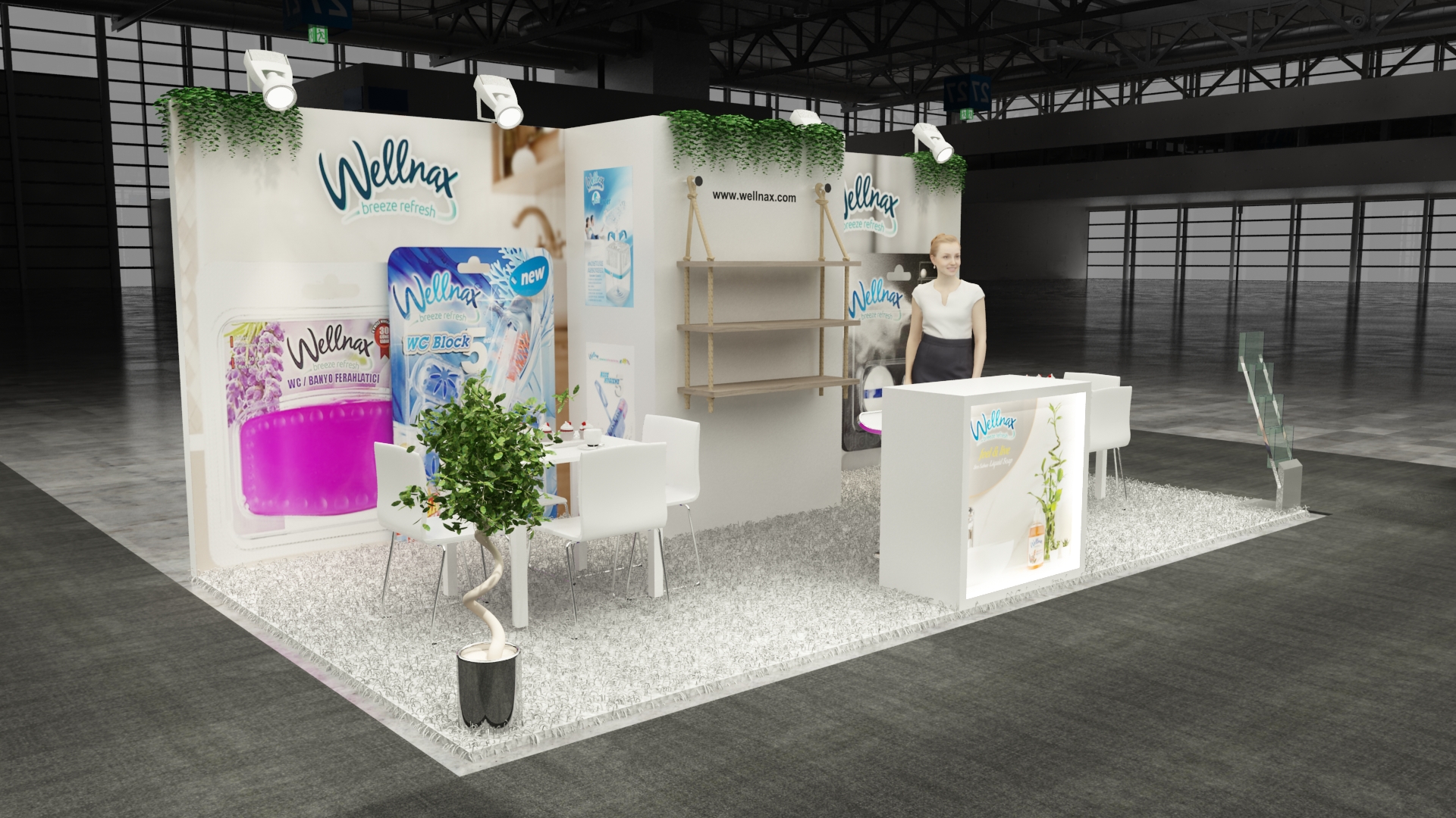 10×20 Exhibit Booth Rental 10-2002