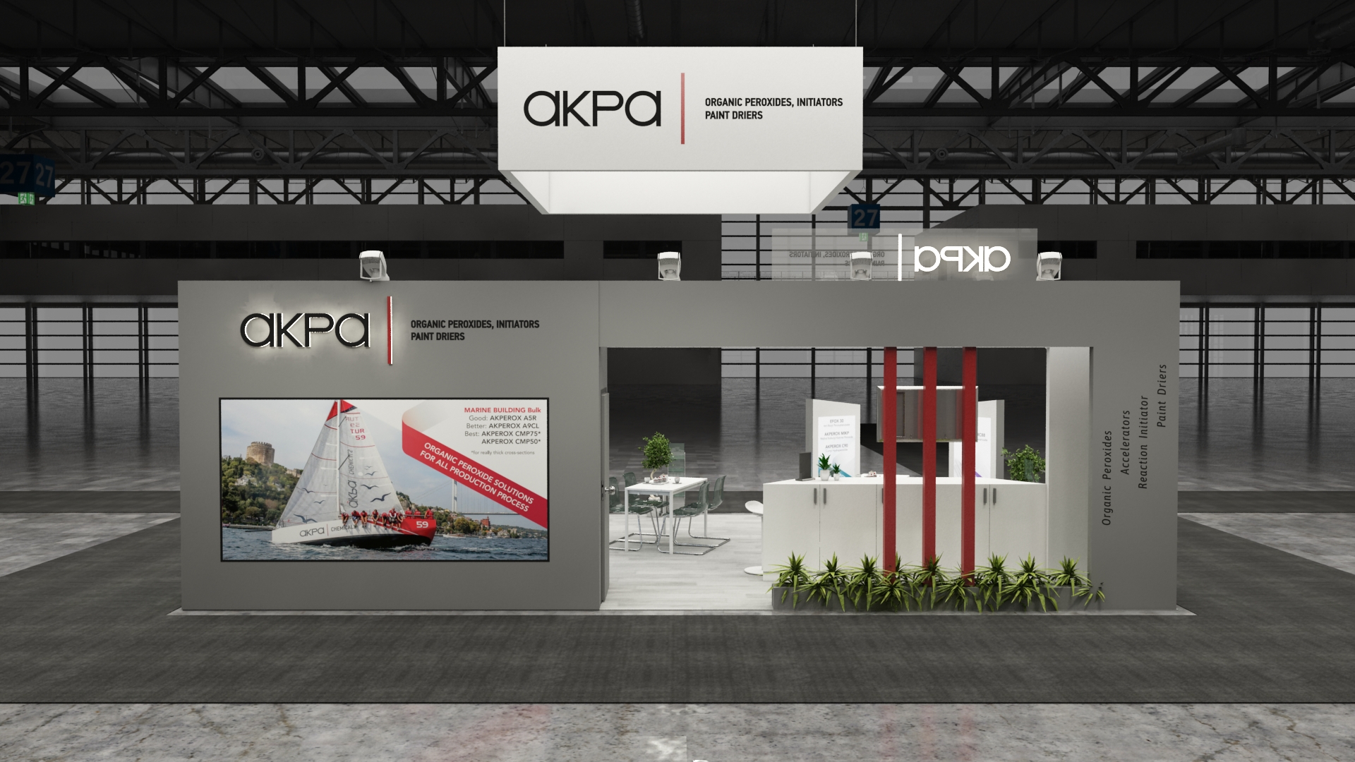 20×30 Exhibit Booth Rental 20-3001