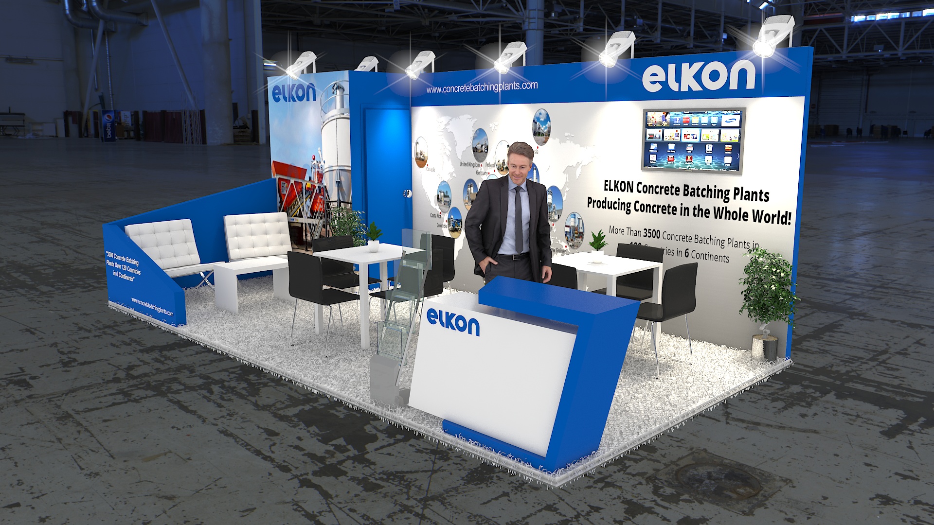 10×20 Exhibit Booth Rental 10-2011