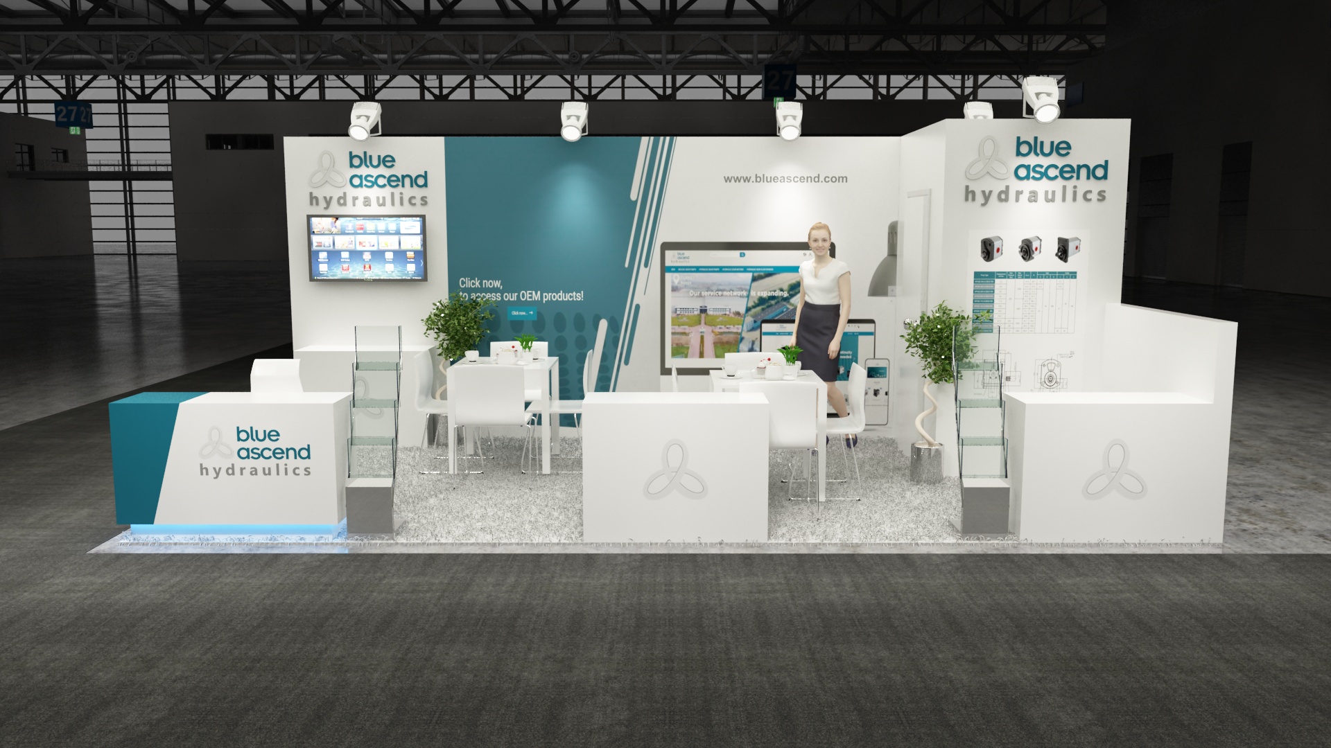 10×20 Exhibit Booth Rental 10-2010