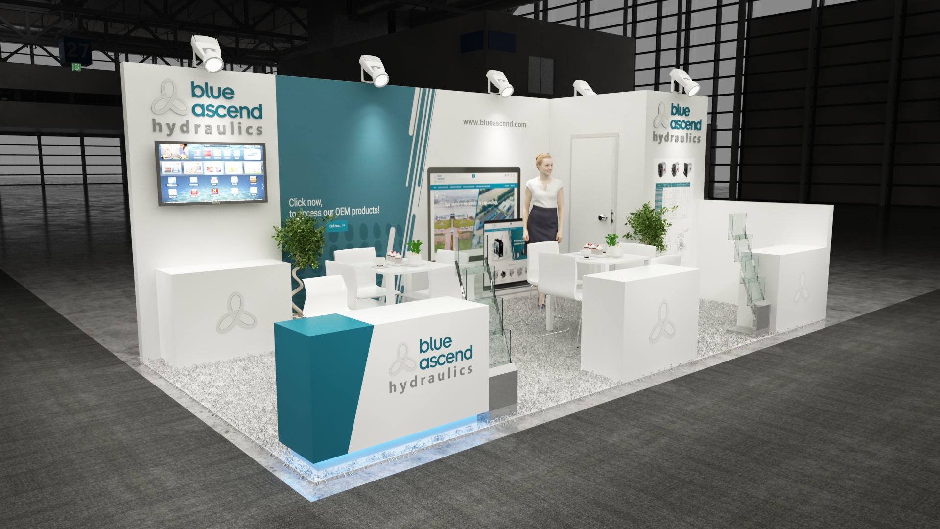10×20 Exhibit Booth Rental 10-2010