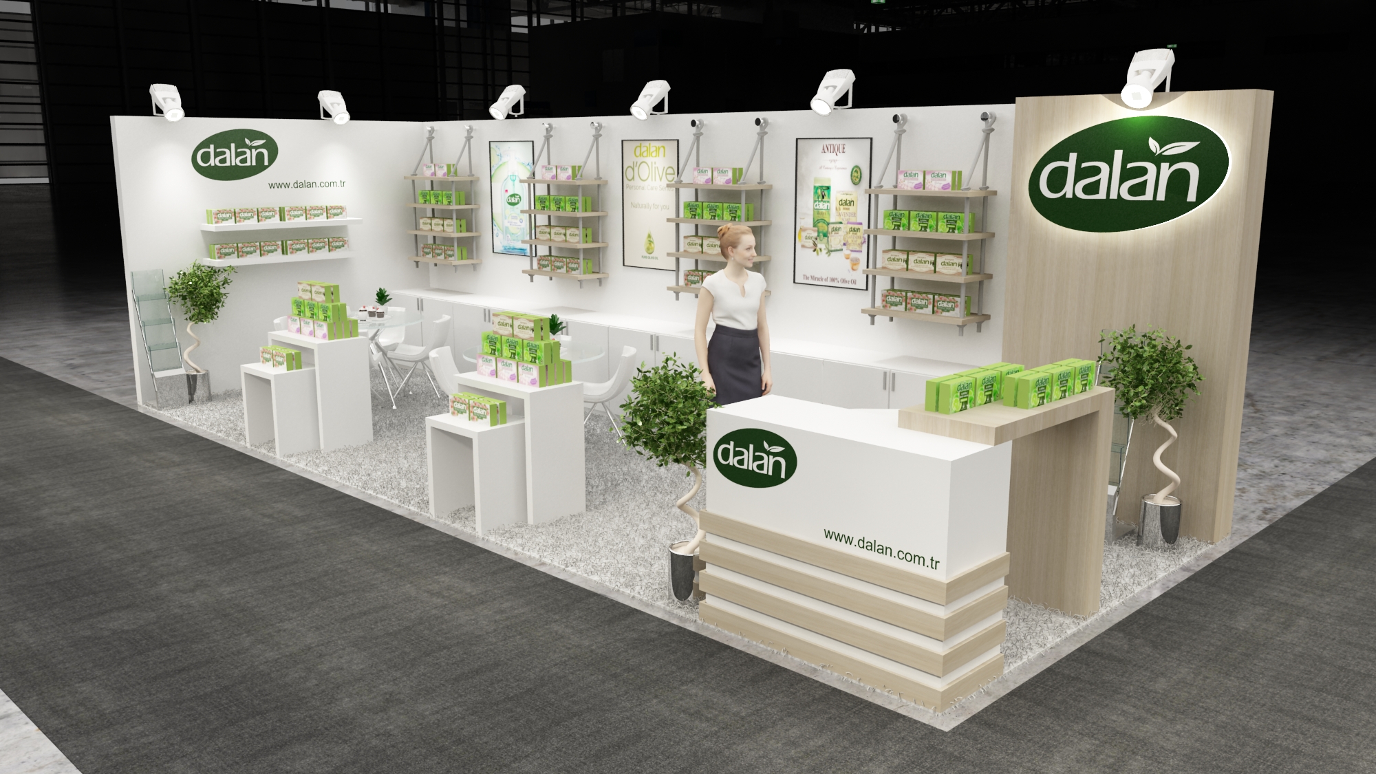 10×26 Exhibit Booth Rental 10-2601