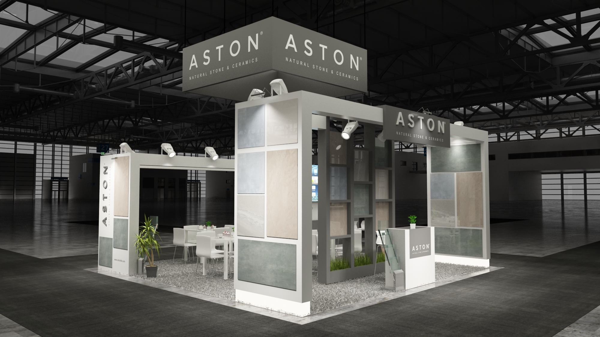 20×20 Exhibit Booth Rental 20-2004