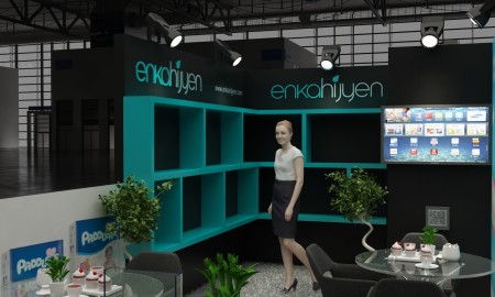 10×20 Exhibit Booth Rental 10-2033