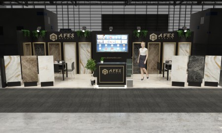 10×30 Exhibit Booth Rental 10-3001