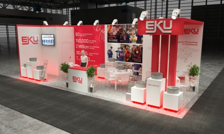 10×30 Exhibit Booth Rental 10-3002