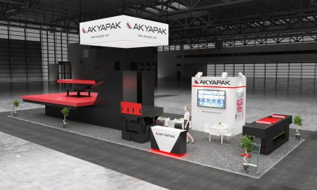50×70 Exhibit Booth Rental 50-7003