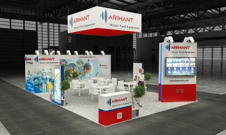 20×30 Exhibit Booth Rental 20-3003