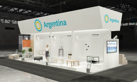 20×40 Exhibit Booth Rental 20-4002
