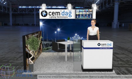 10×10 Exhibit Booth Rental 10-1010