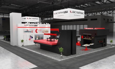 50×70 Exhibit Booth Rental 50-7004