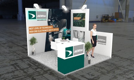 10×10 Exhibit Booth Rental 10-1004