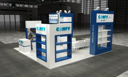 20×20 Exhibit Booth Rental 20-2019