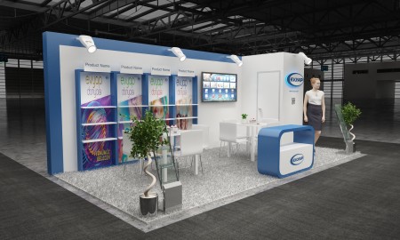 10×20 Exhibit Booth Rental 10-2028