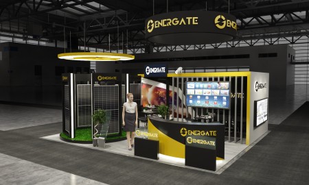 20×22 Exhibit Booth Rental 20-2201