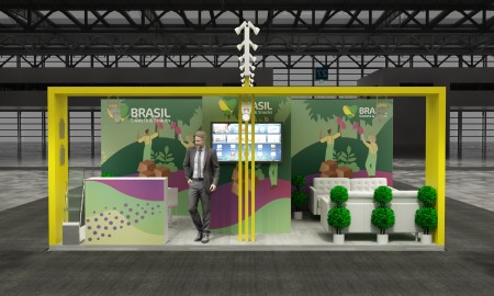 30×40 Exhibit Booth Rental 30-4006