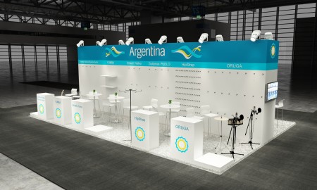 20×30 Exhibit Booth Rental 20-3011