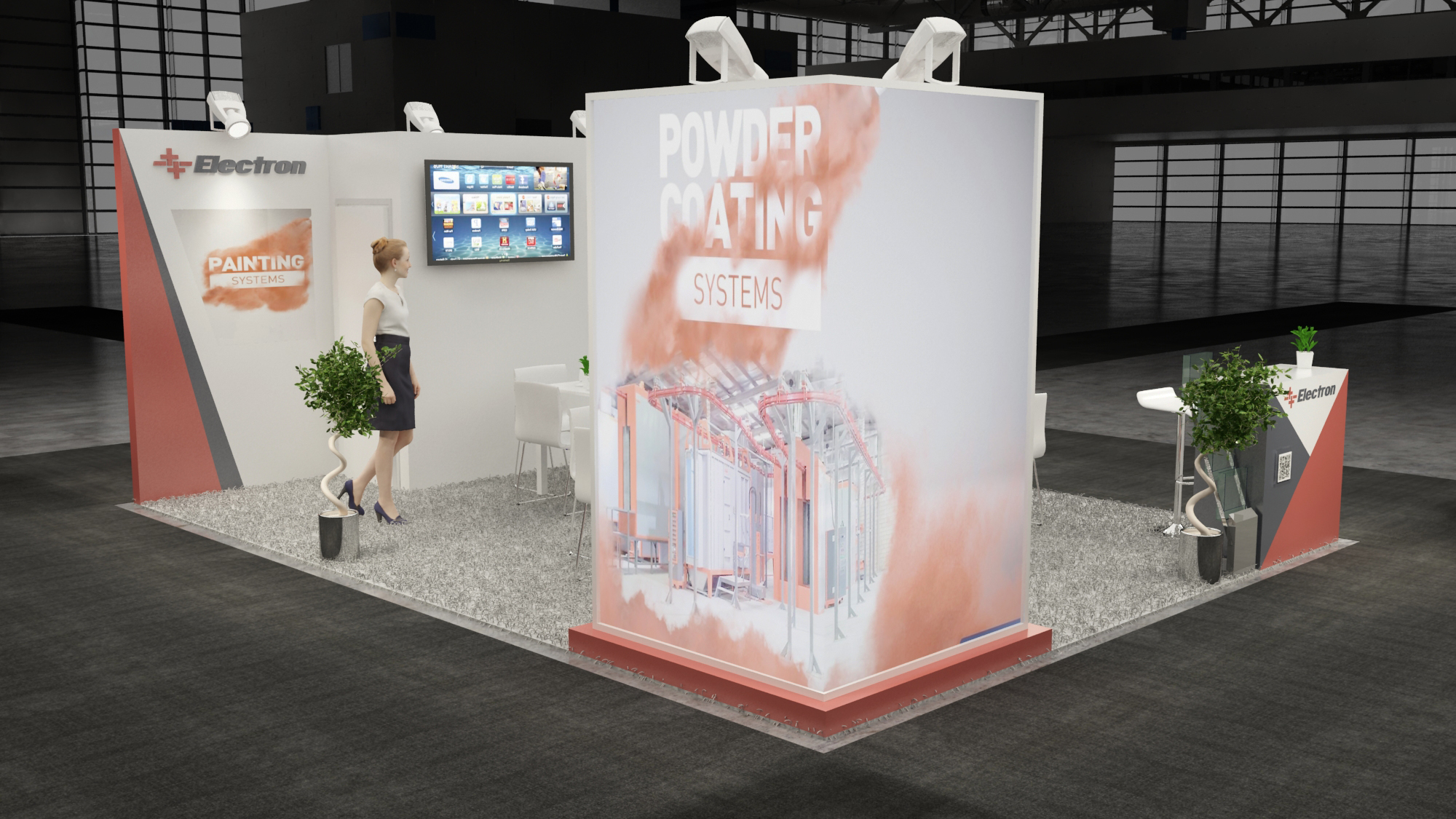 15×20 Exhibit Booth Rental 15-2001