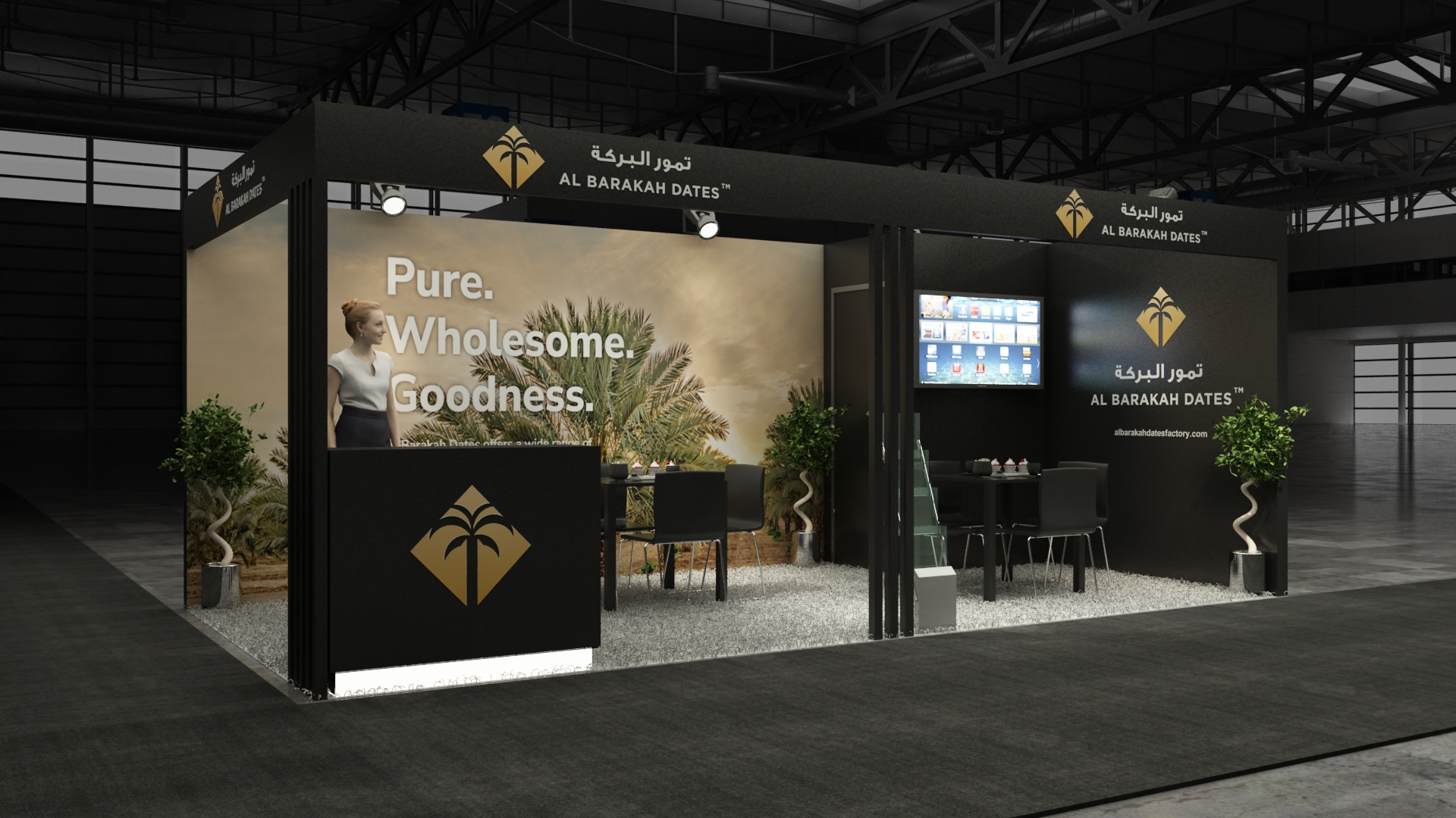 10×20 Exhibit Booth Rental 10-2006