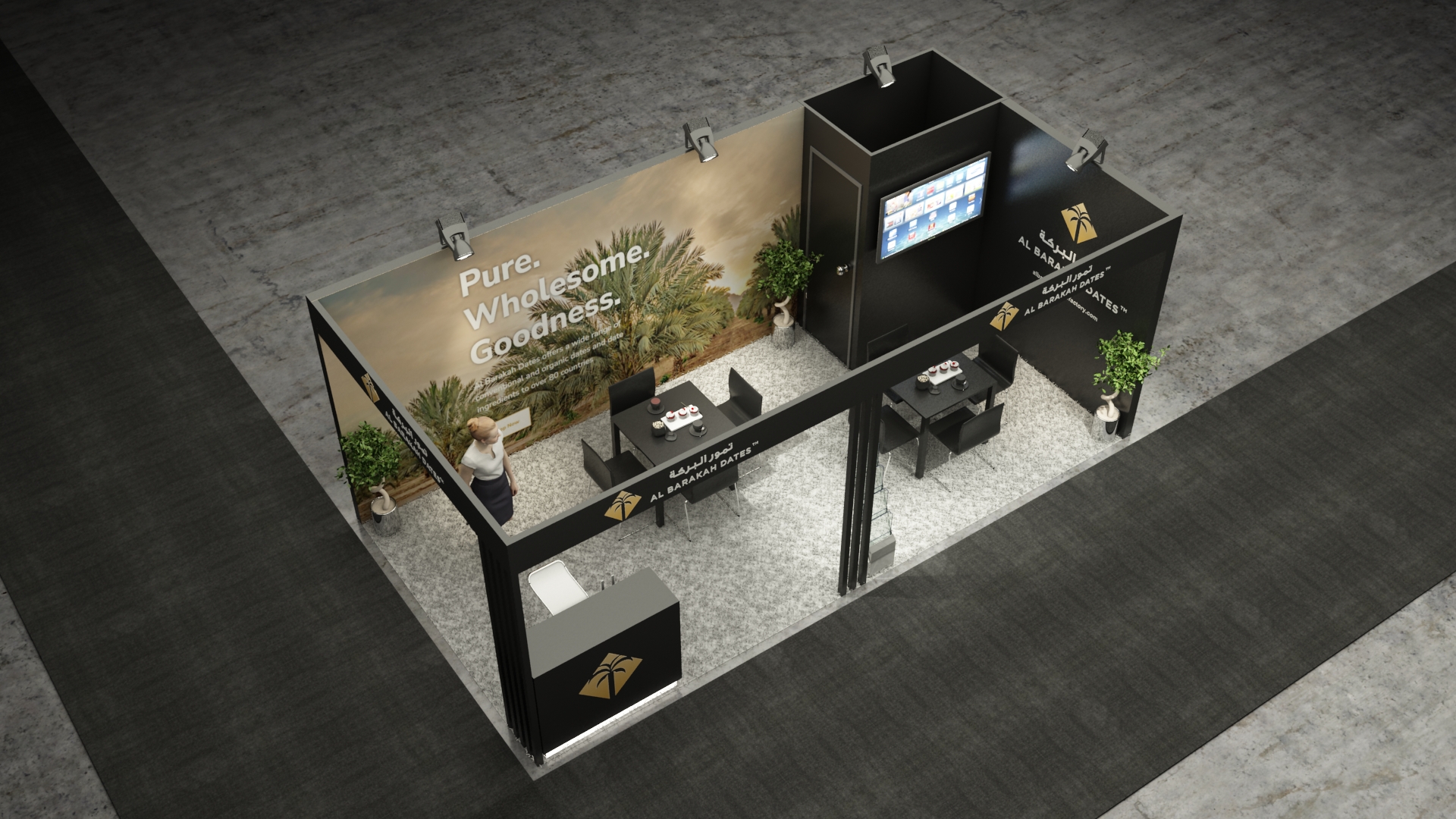 10×20 Exhibit Booth Rental 10-2006