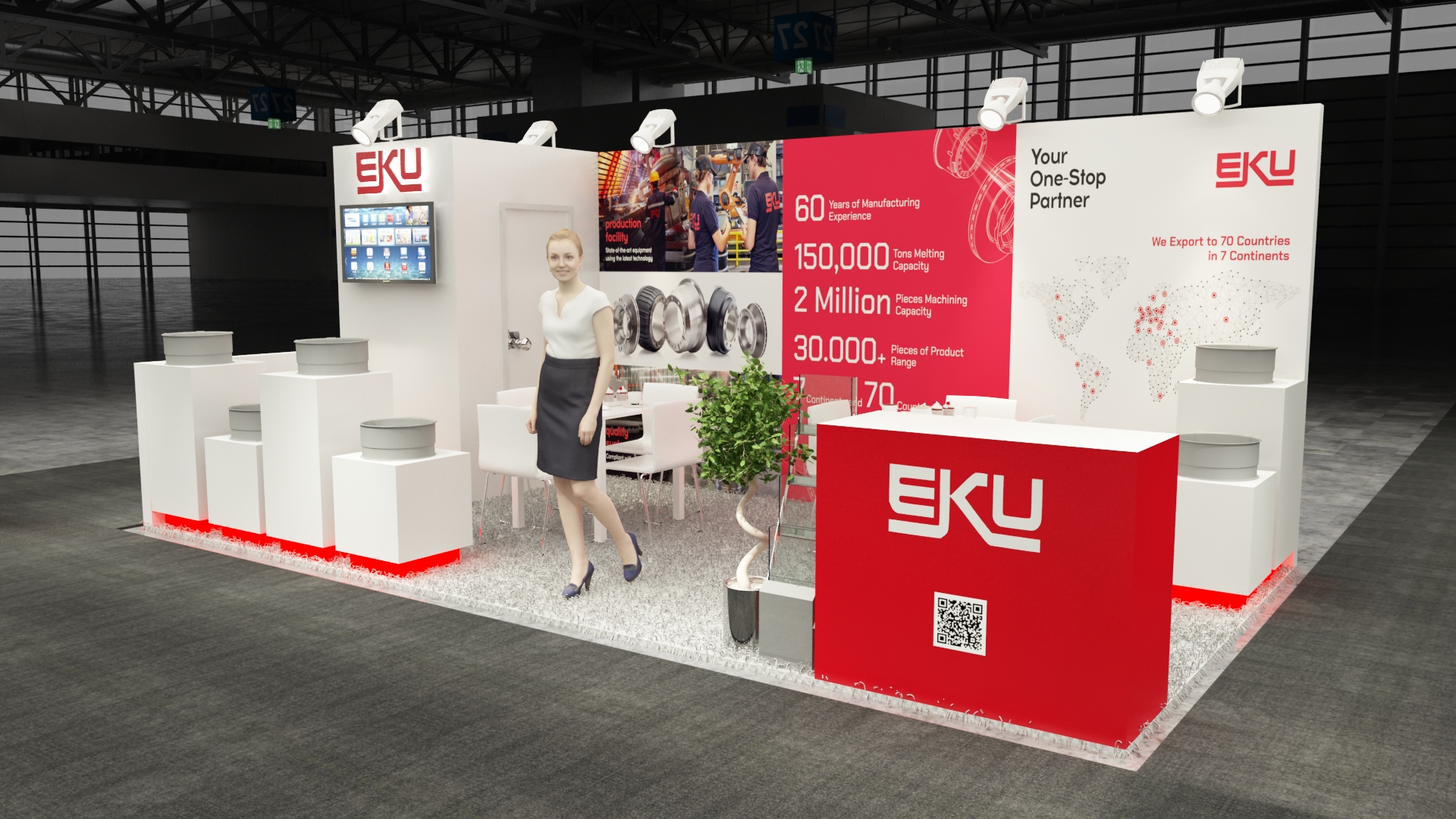 10×20 Exhibit Booth Rental 10-2005