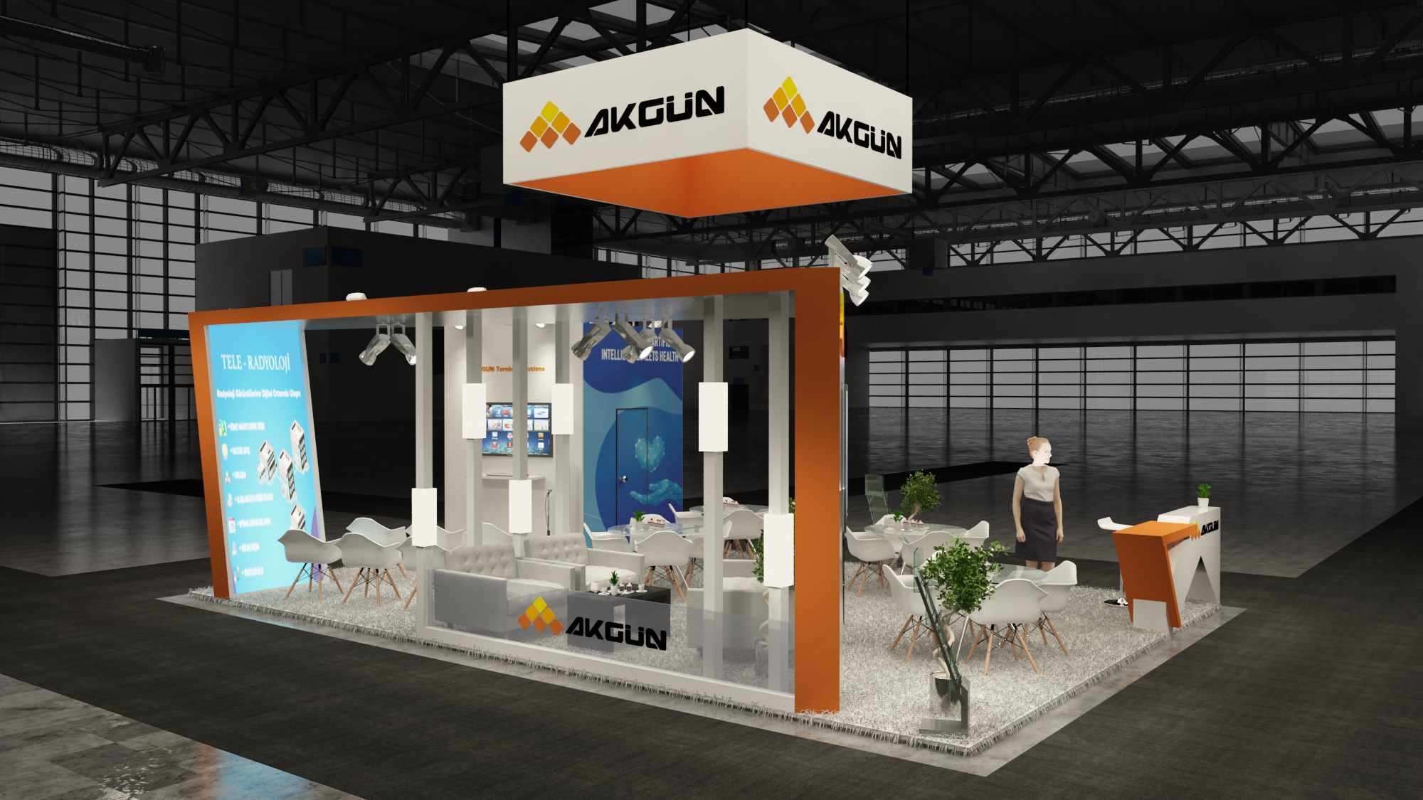 20×20 Exhibit Booth Rental 20-2016