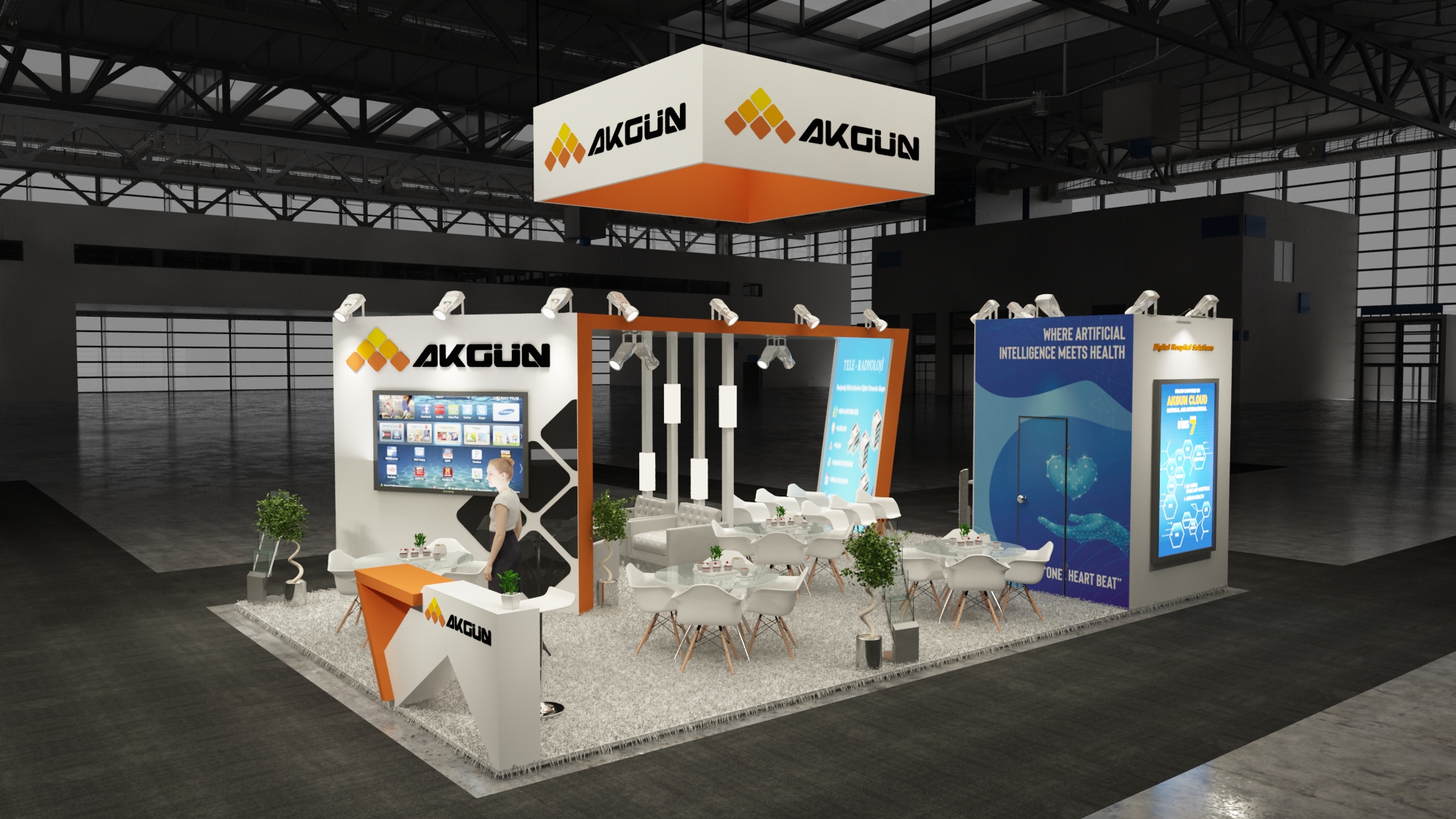 20×20 Exhibit Booth Rental 20-2016