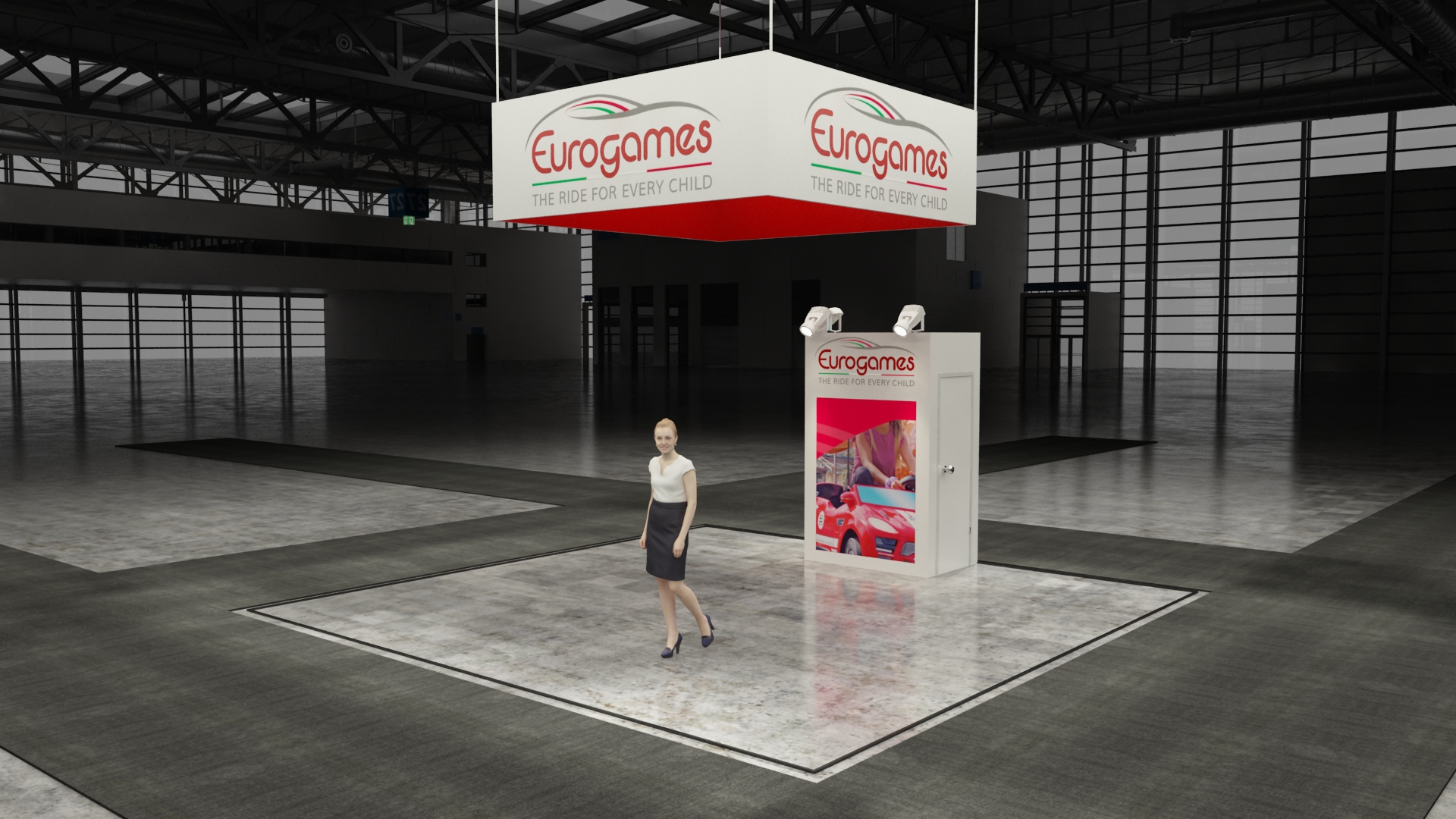 20×20 Exhibit Booth Rental 20-2012