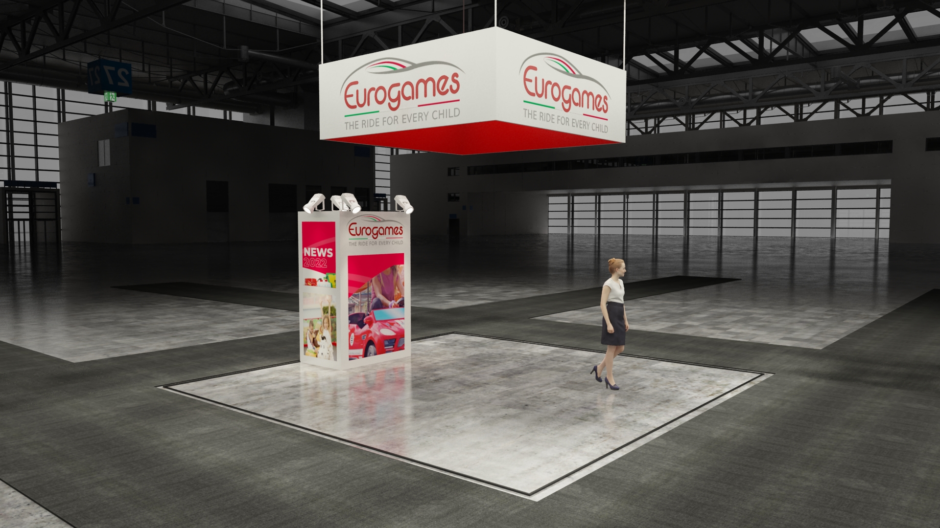 20×20 Exhibit Booth Rental 20-2012