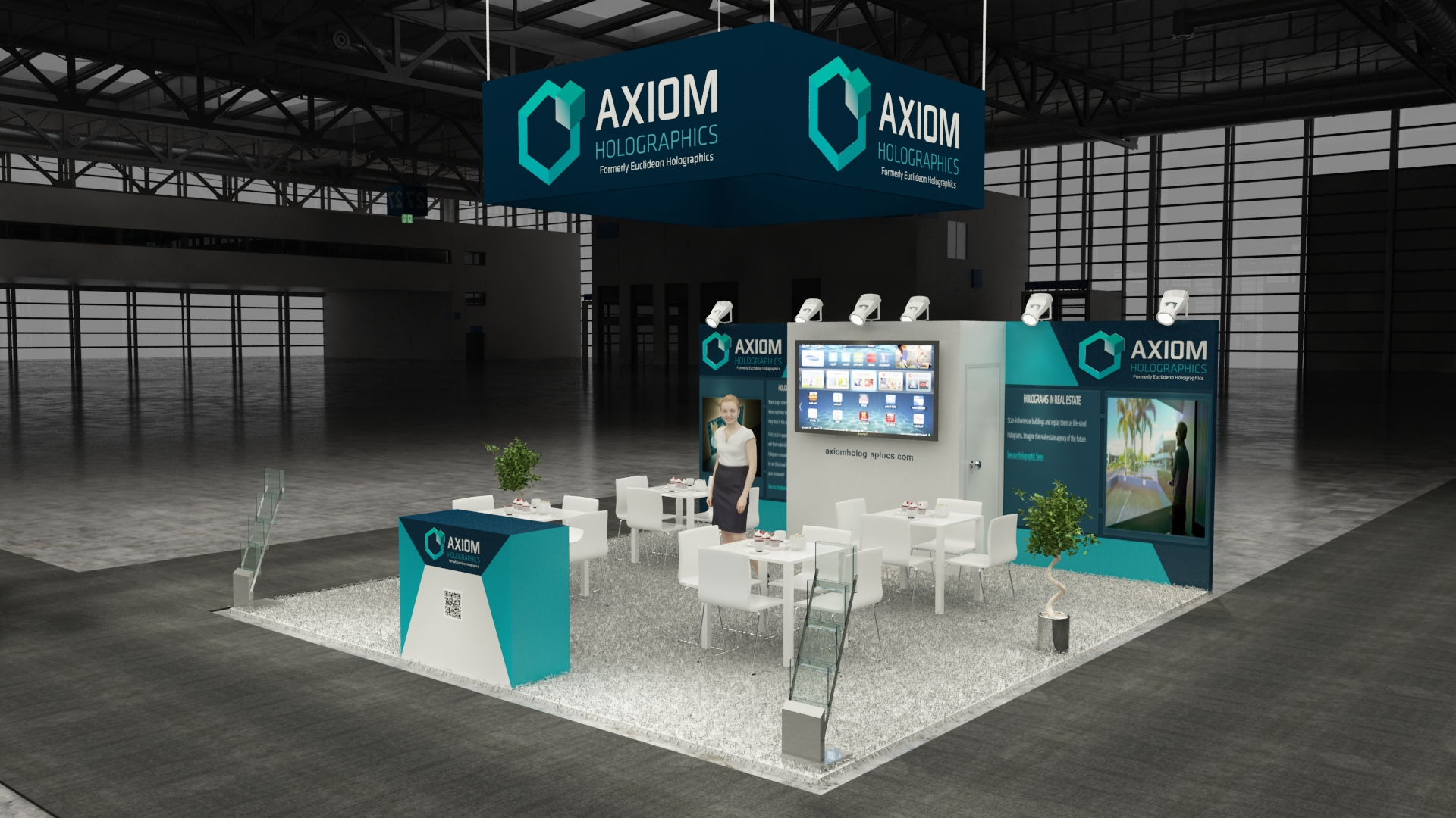20×20 Exhibit Booth Rental 20-2013