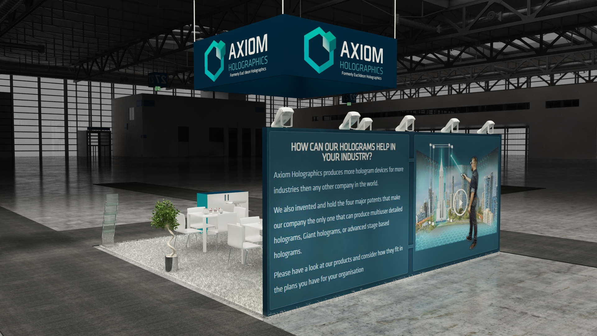 20×20 Exhibit Booth Rental 20-2013