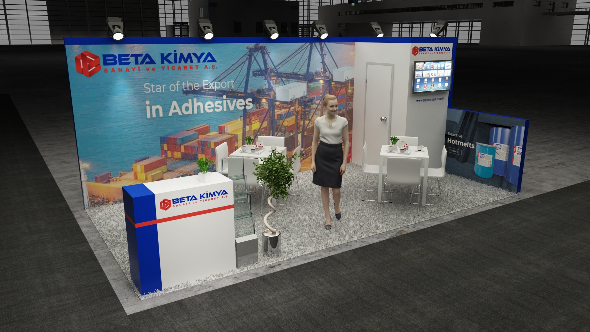 10×20 Exhibit Booth Rental 10-2015