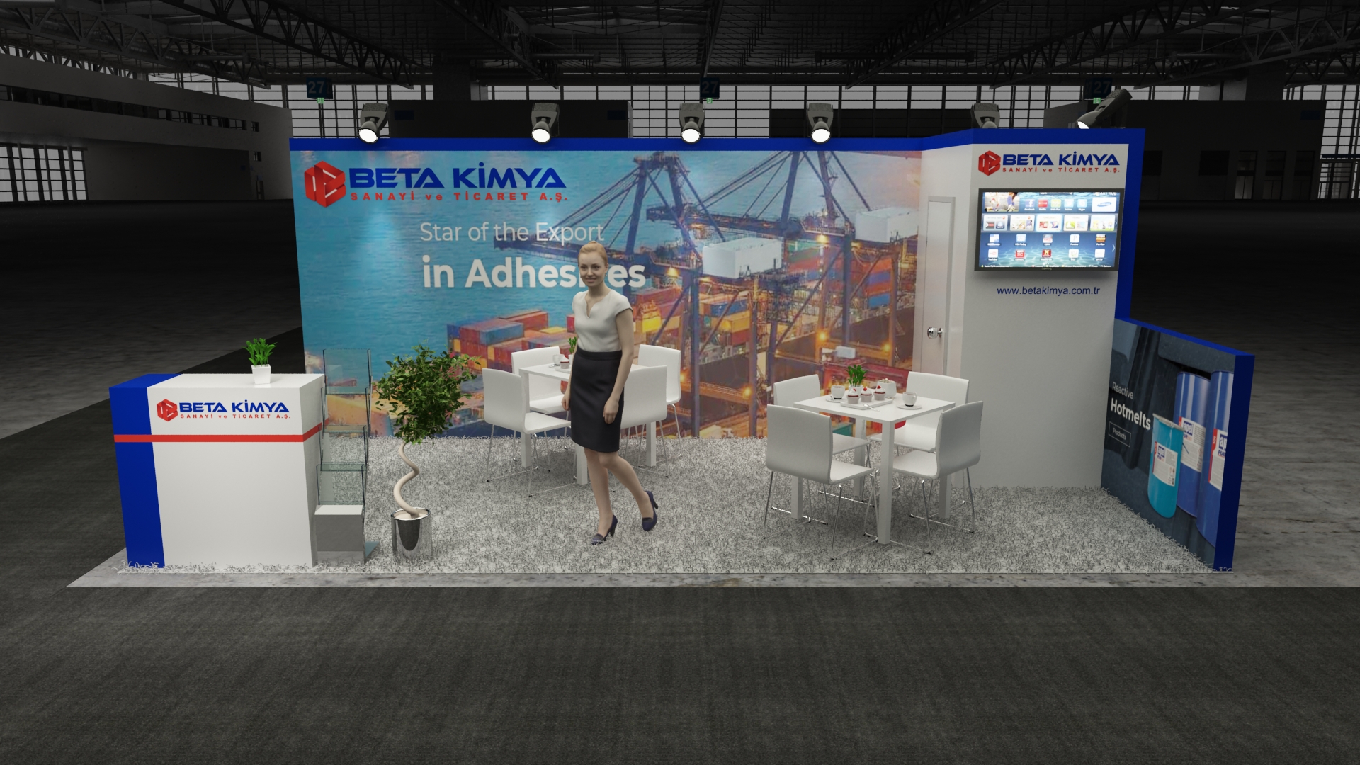 10×20 Exhibit Booth Rental 10-2015