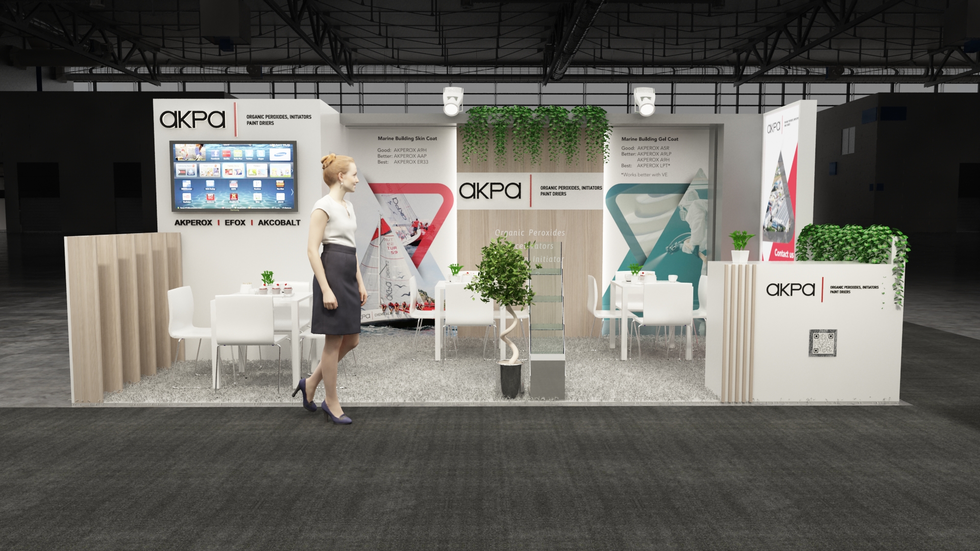 10×20 Exhibit Booth Rental 10-2016
