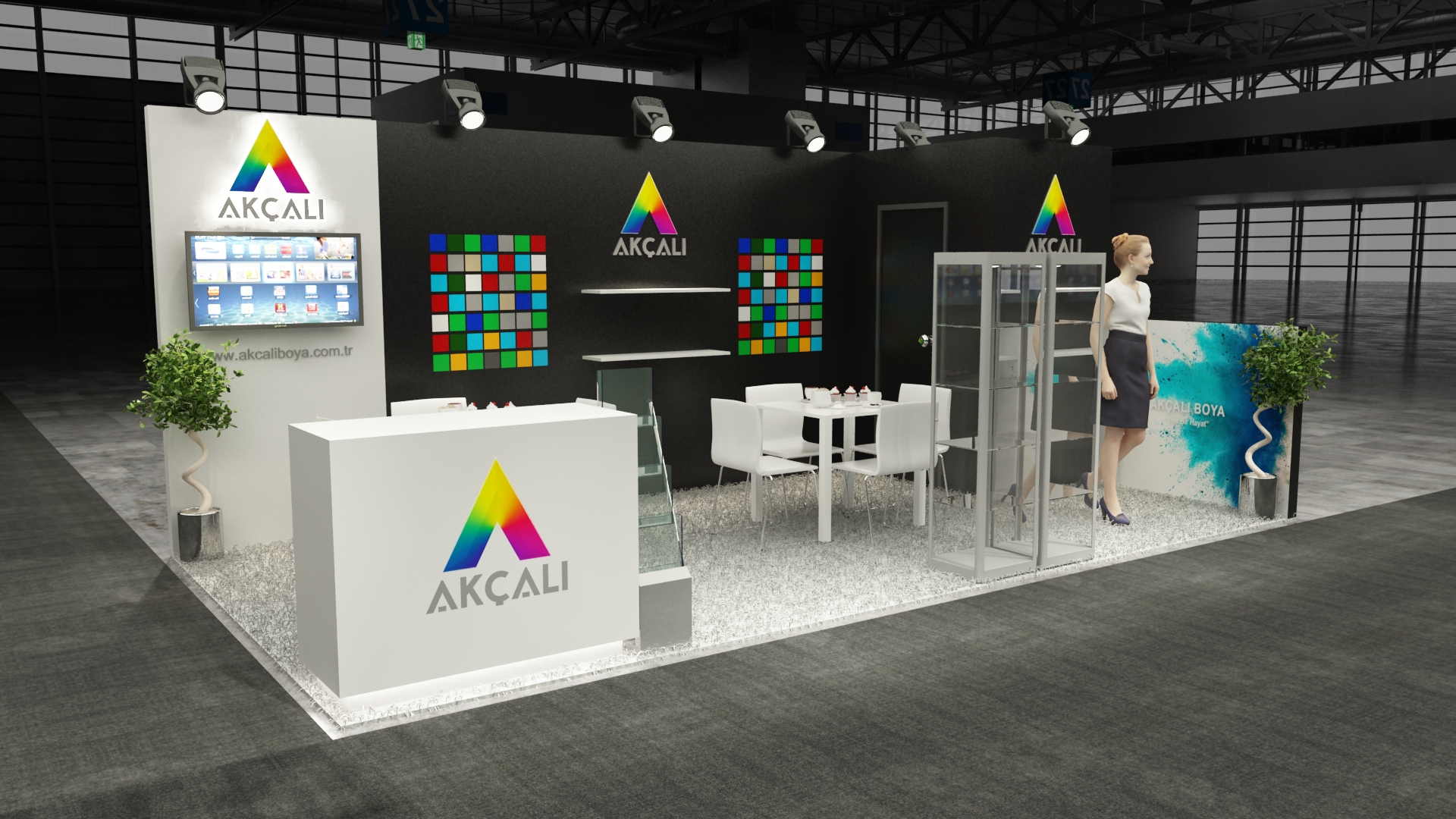 10×20 Exhibit Booth Rental 10-2013