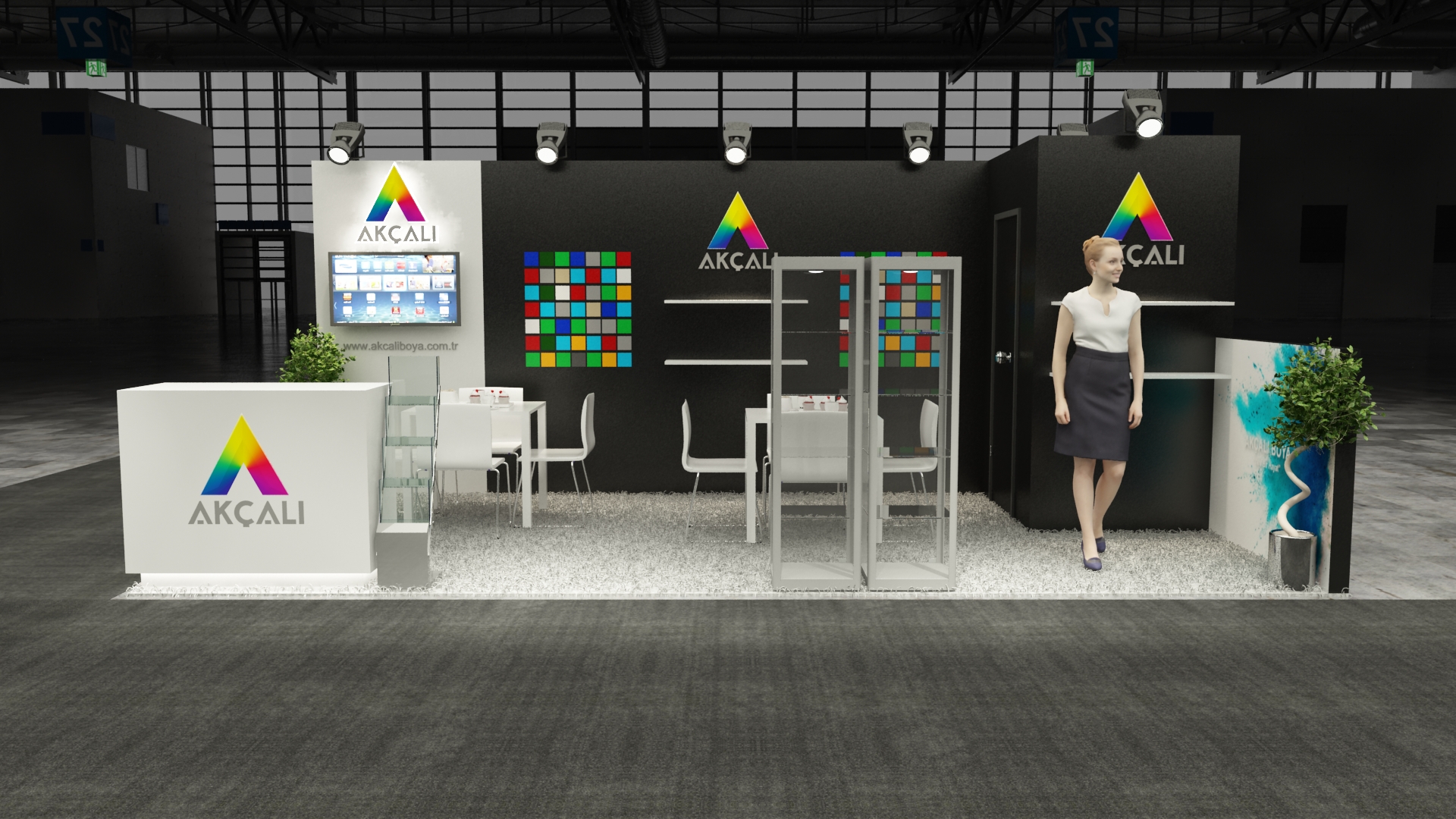 10×20 Exhibit Booth Rental 10-2013