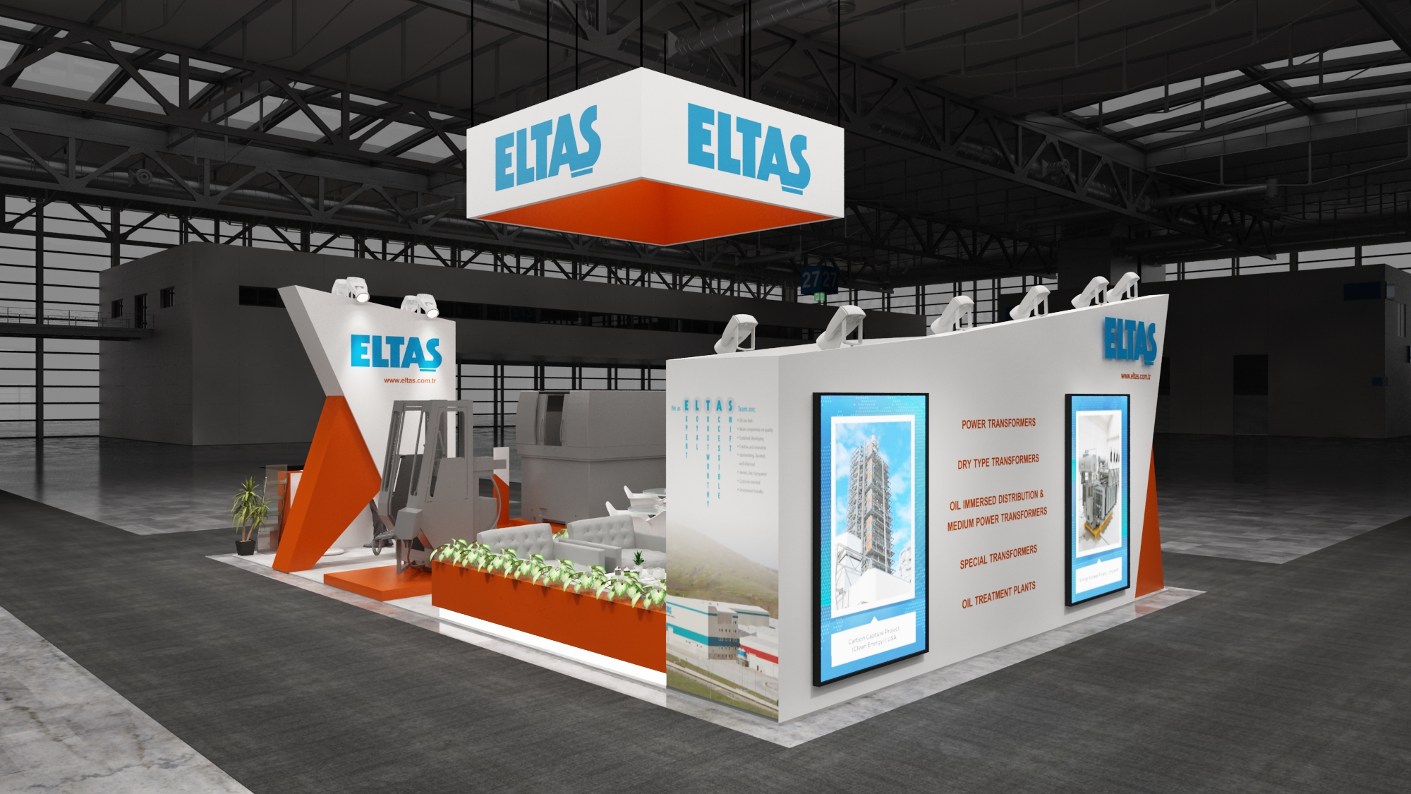 20×30 Exhibit Booth Rental 20-3006