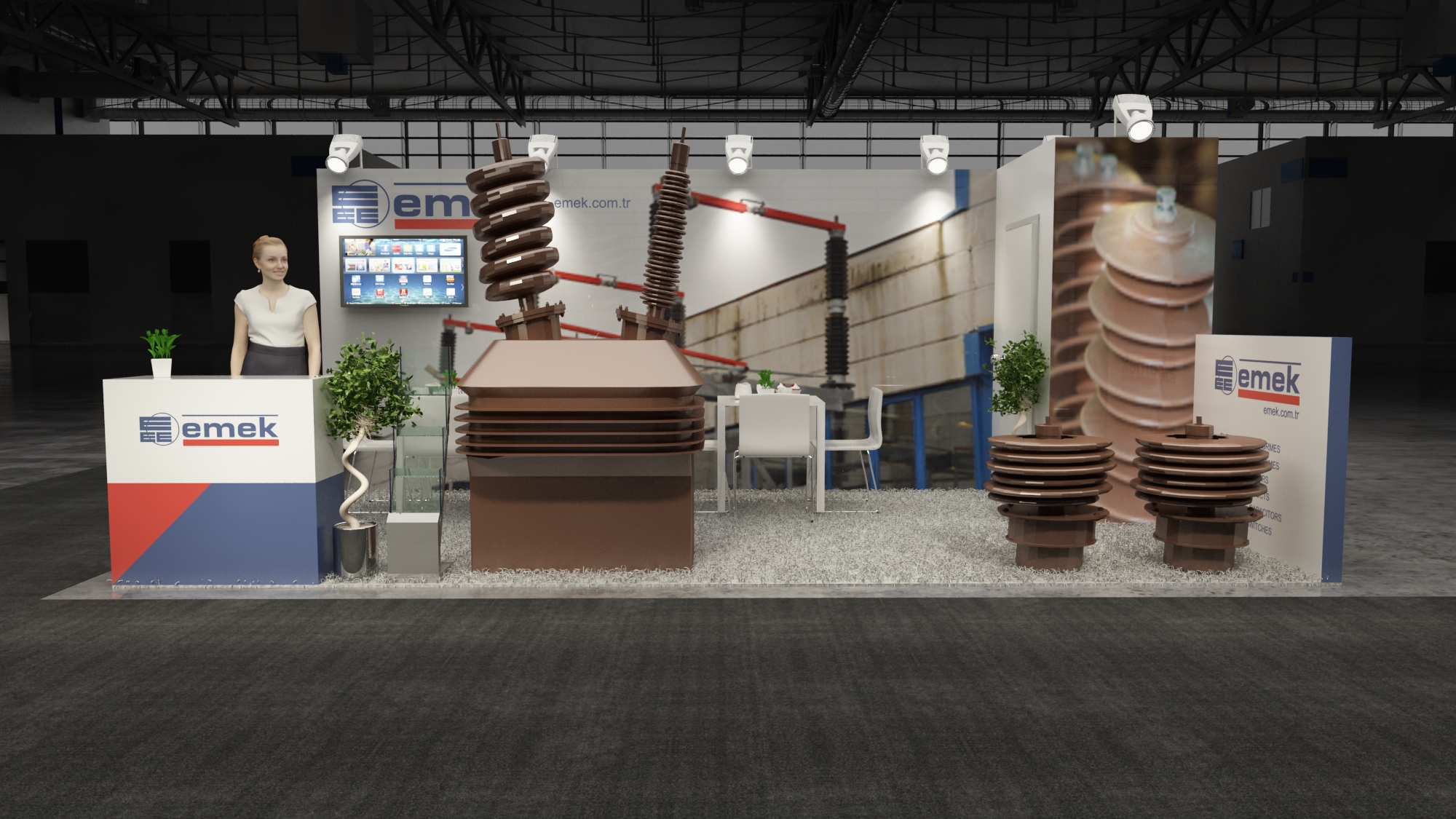 10×20 Exhibit Booth Rental 10-2012