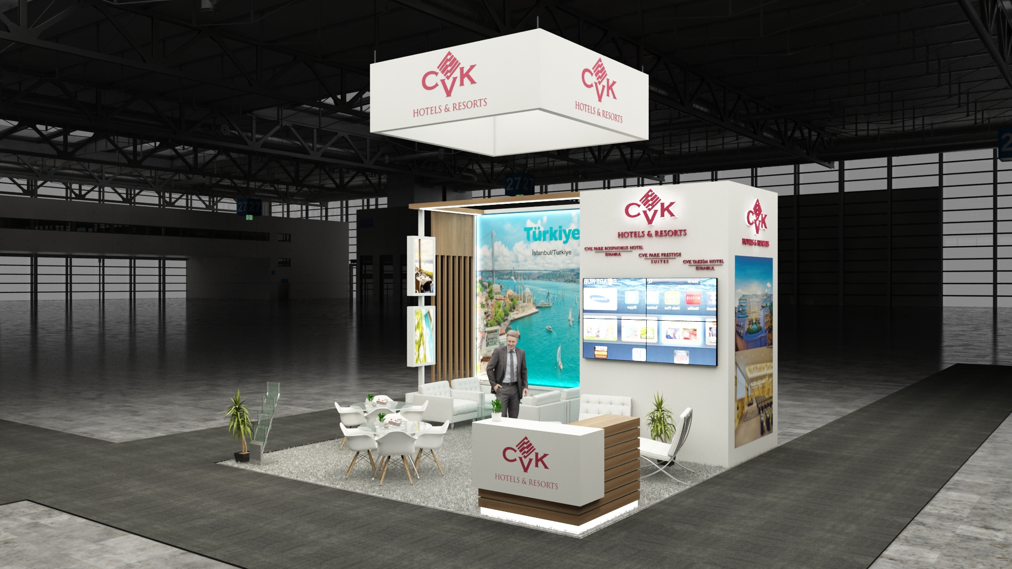 20×20 Exhibit Booth Rental 20-2015