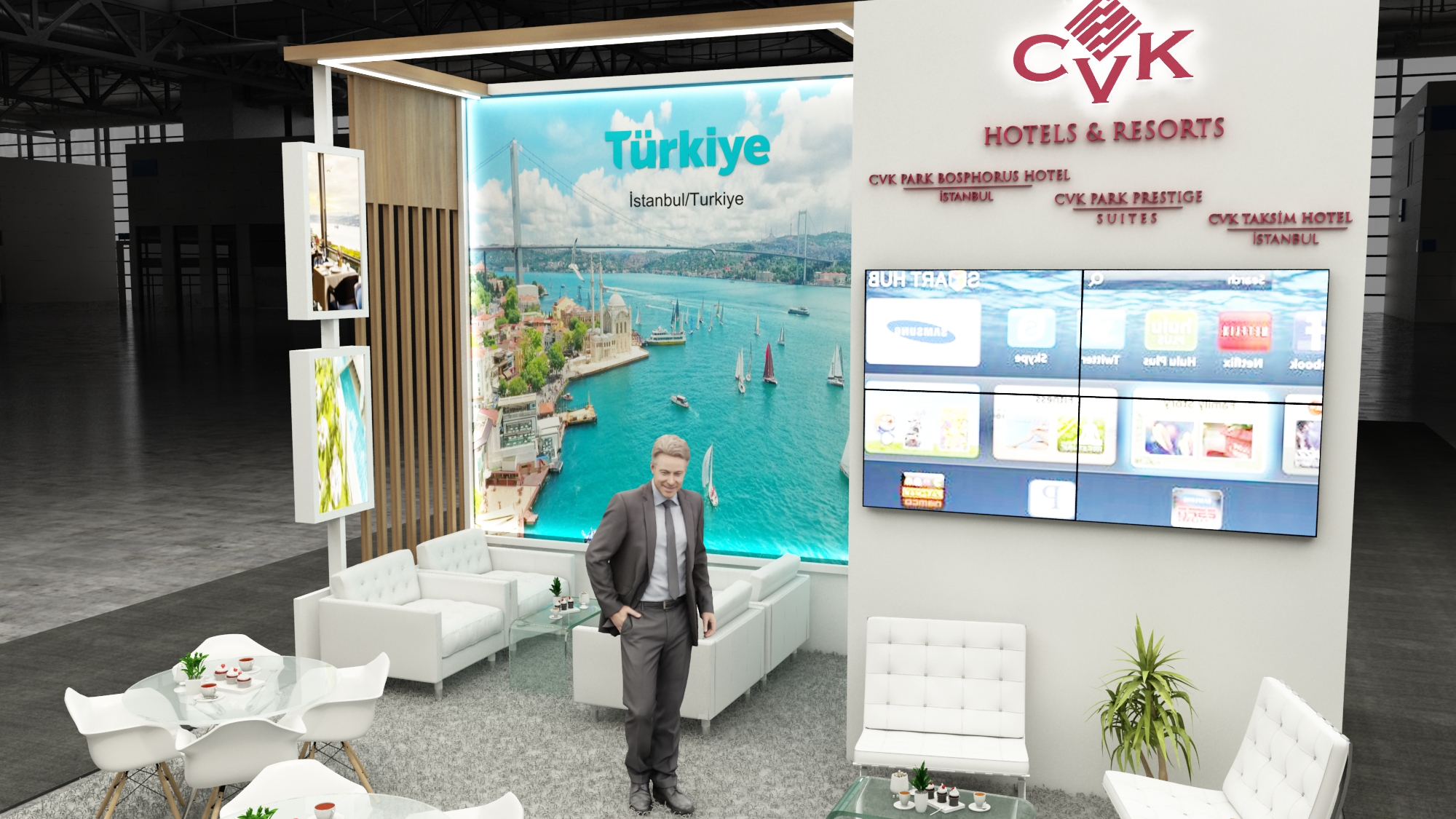 20×20 Exhibit Booth Rental 20-2015