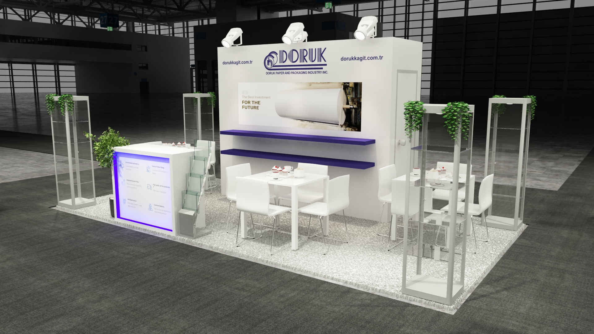 10×20 Exhibit Booth Rental 10-2018