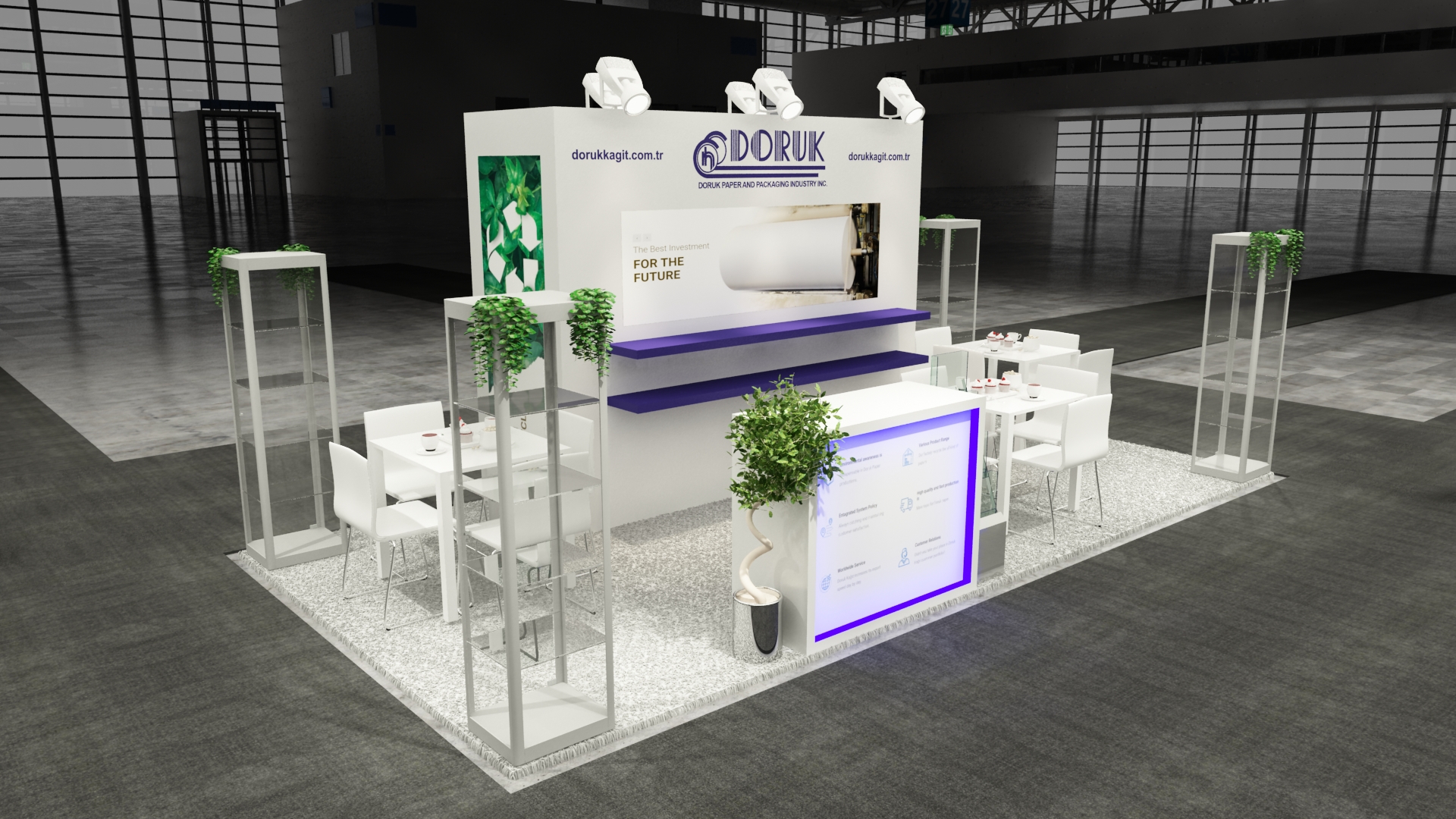 10×20 Exhibit Booth Rental 10-2018