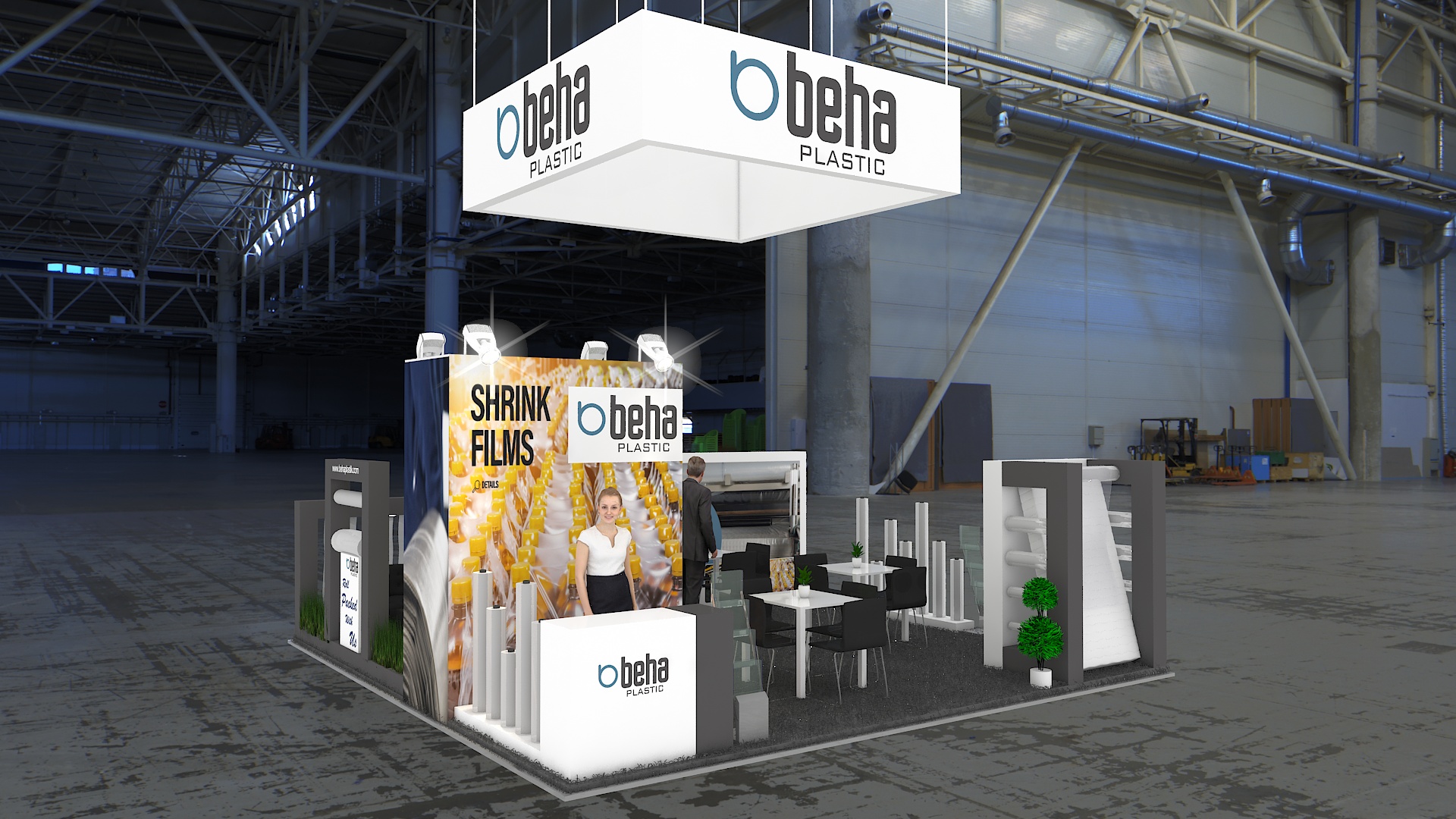 20×20 Exhibit Booth Rental 20-2017