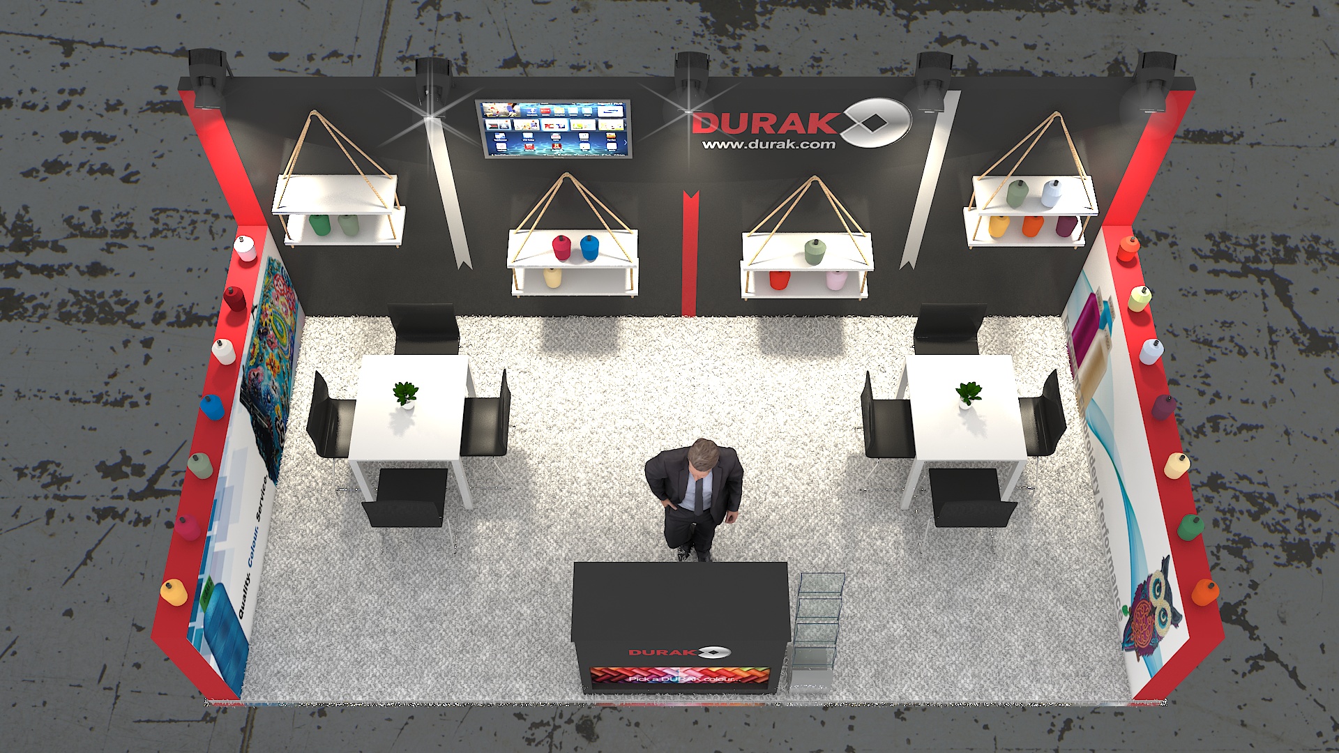 10×20 Exhibit Booth Rental 10-2022