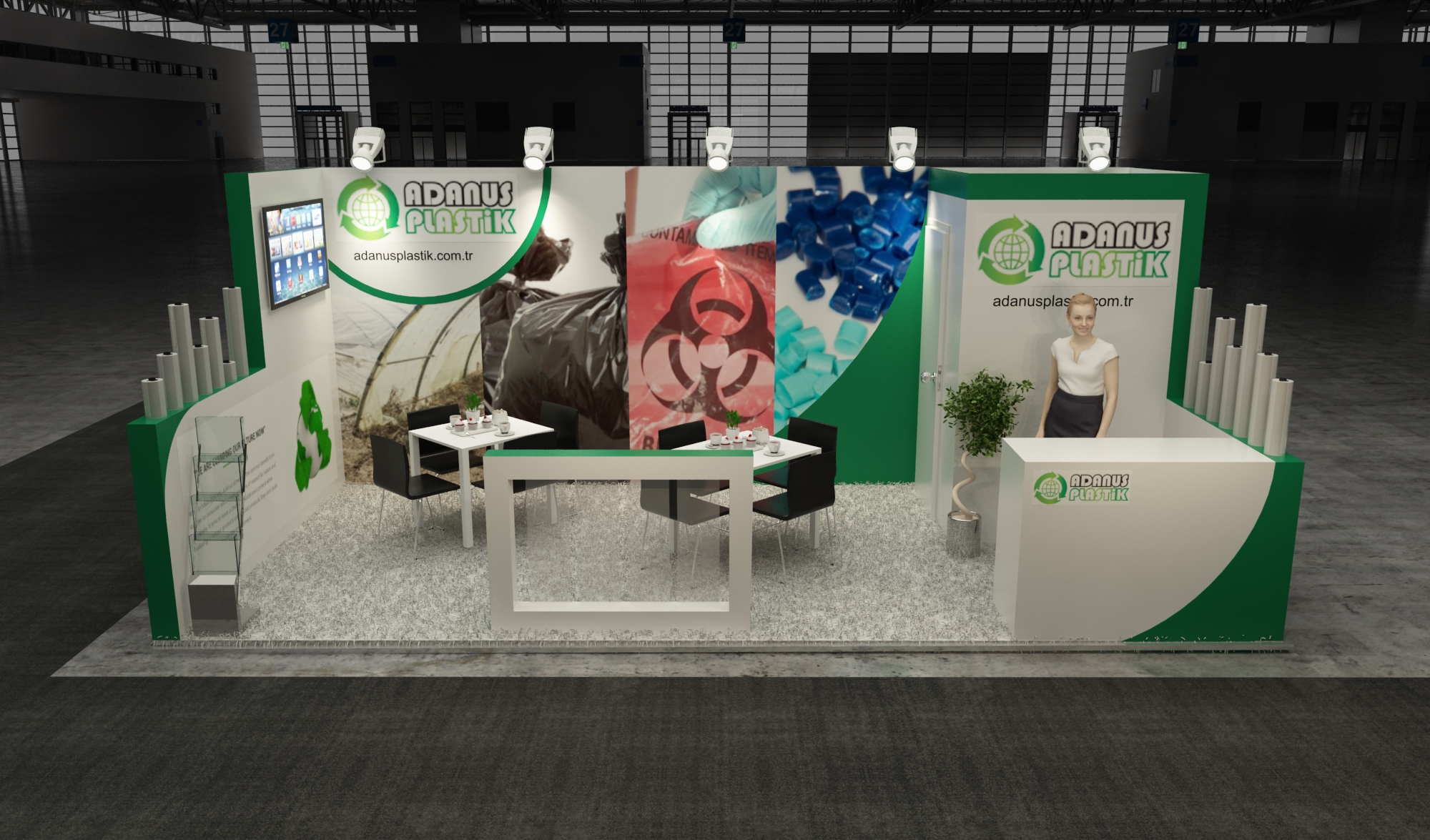 10×20 Exhibit Booth Rental 10-2021