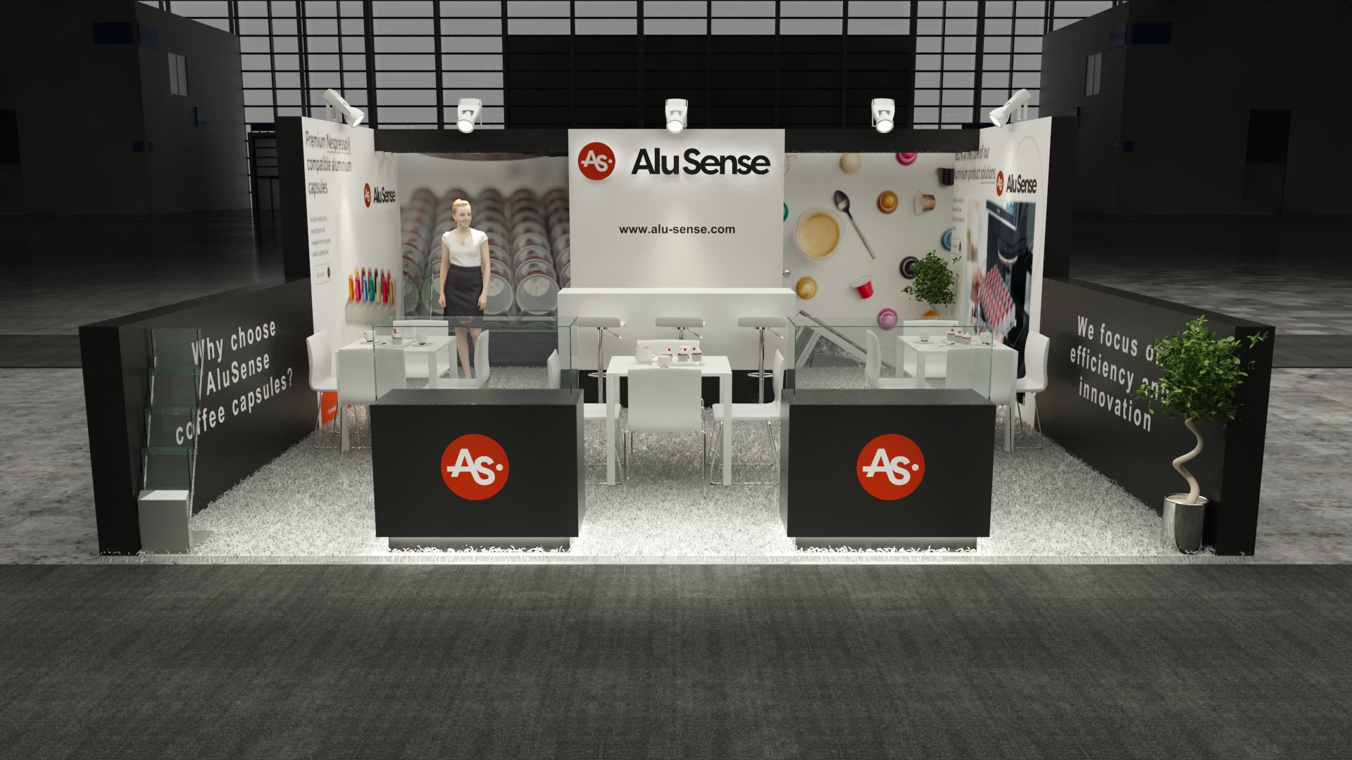 20×20 Exhibit Booth Rental 20-2018