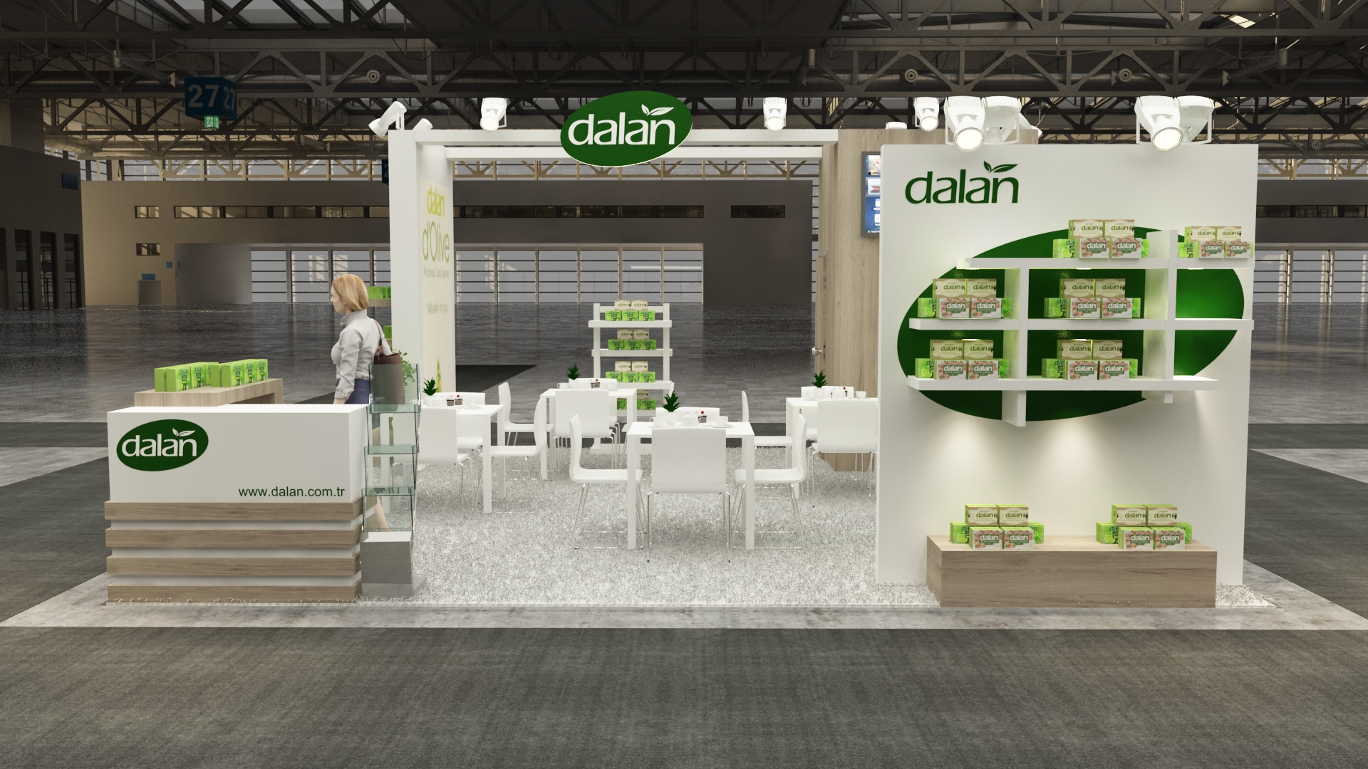 20×30 Exhibit Booth Rental 20-3009